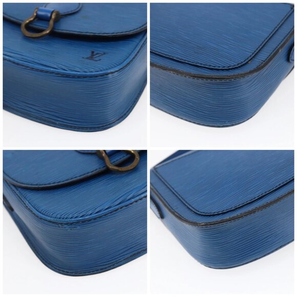 LOUIS VUITTON Epi Saint Cloud PM Shoulder Bag Blue - Picture 15 of 15